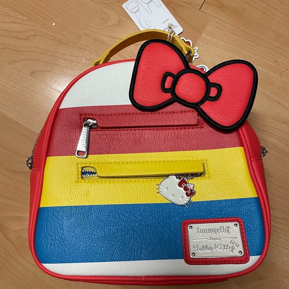 Hello Kitty 45th anniversary loungefly backpack